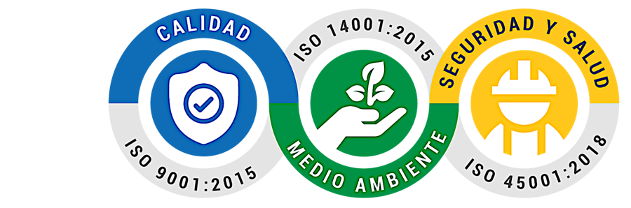 Sistema de Gestión Integral: ISO 9001:2015, ISO 14001:2015 e ISO 45001:2018